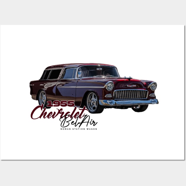 1955 Chevrolet Bel Air Nomad Station Wagon Wall Art by Gestalt Imagery